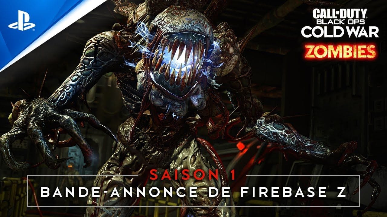 Call of Duty: Black Ops Cold War | Bande-annonce de Firebase Z - Saison 1 | PS5, PS4