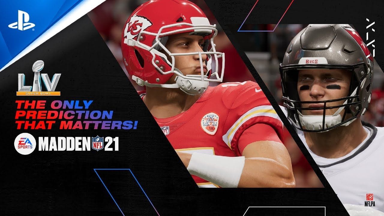 Madden 21 | Pronostic du 55ème Super Bowl (avec Spokesplayer) | PS5, PS4