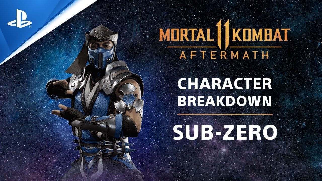 Mortal Kombat 11 Aftermath - Deep Freeze: Sub-Zero Character Breakdown | PS Competition Center