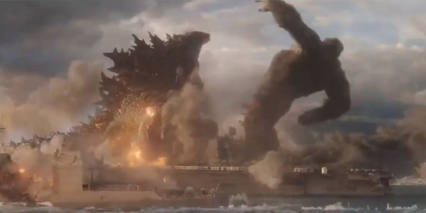 Godzilla met la pâtée à Kong dans le trailer japonais de Godzilla vs Kong