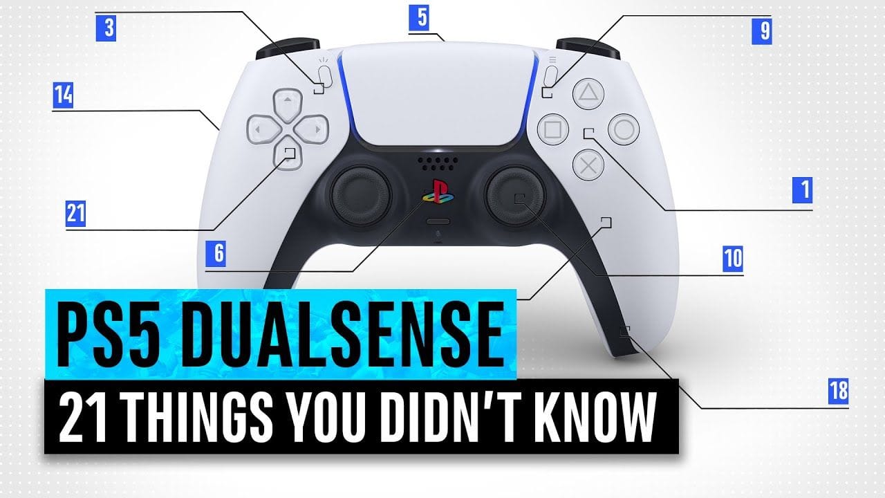 PS5 DualSense | 21 Things You Didn't Know about the PlayStation 5 Controller