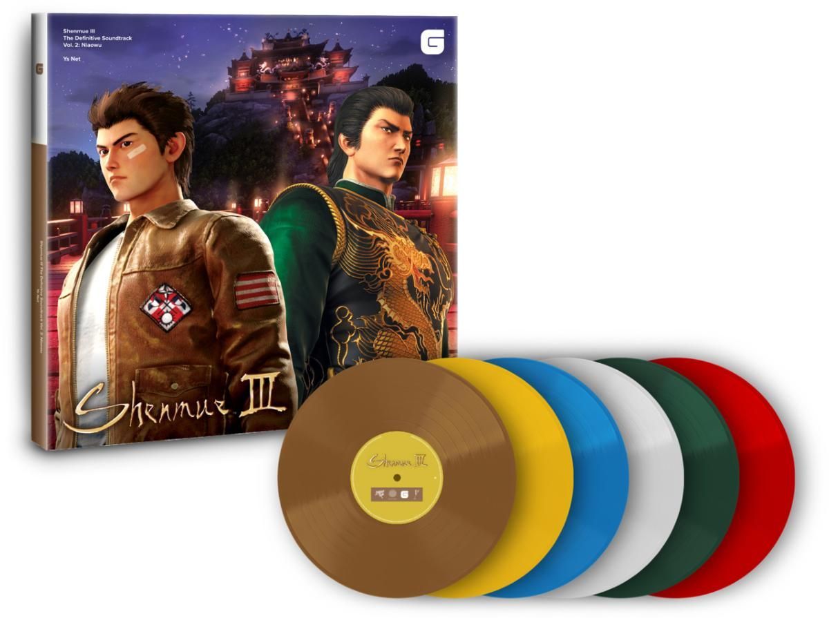 Deux coffrets collectors et un double vinyle pour Shenmue III