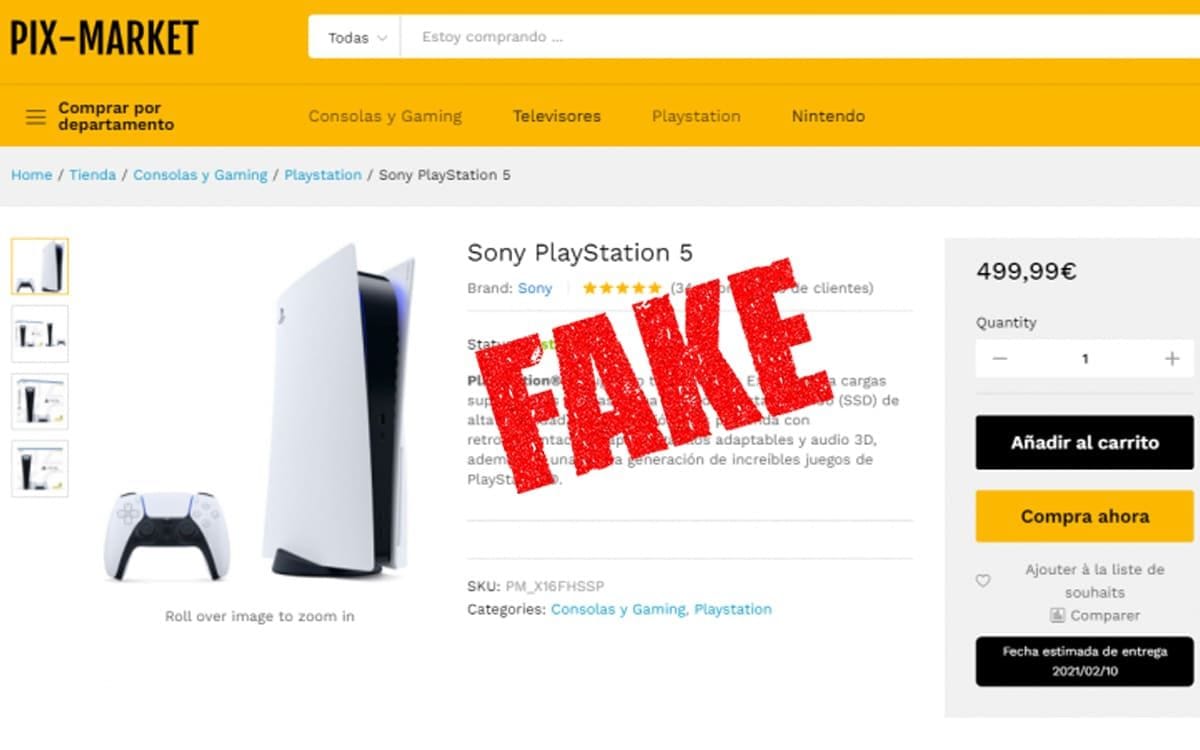 PS5 : n'achetez surtout pas sur ce site, c'est une arnaque qui vole vos coordonnées bancaires