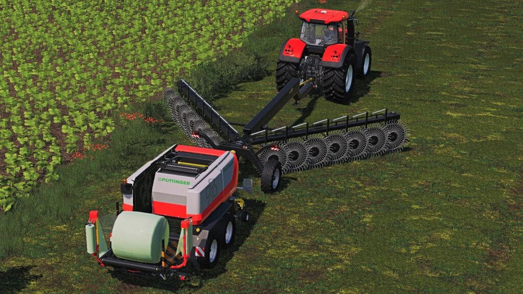 Lizard Rake 8.5 M : un andaineur soleil pour Farming Simulator 19 - SimulAgri.fr