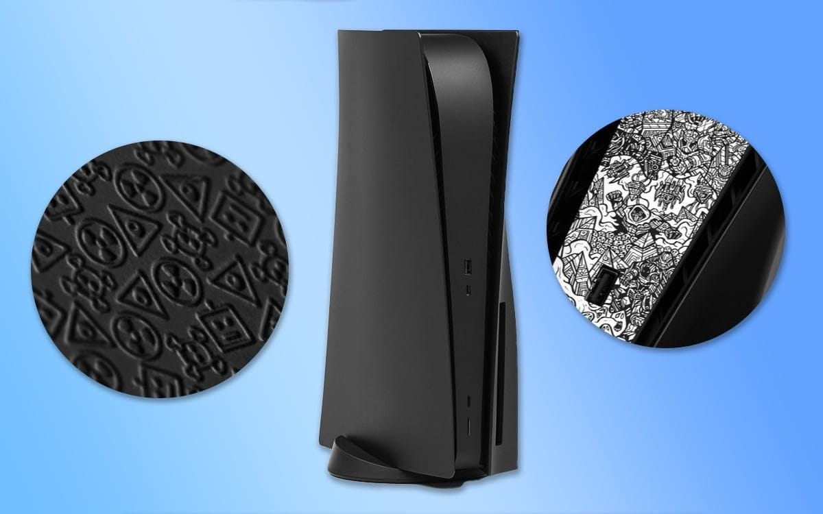 PS5 : dBrand ouvre les précommandes d'un skin noir mat au prix de 50€