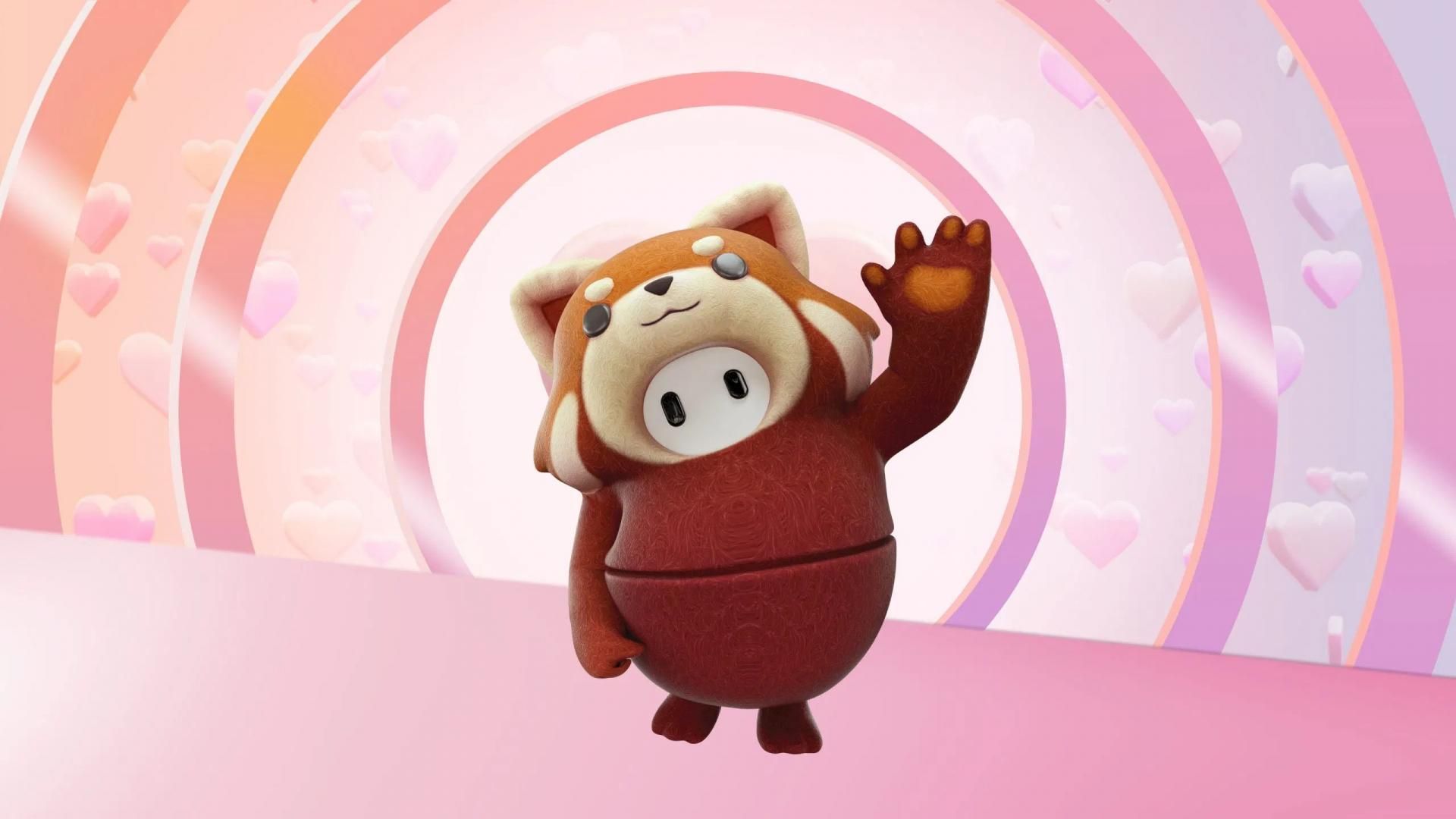 Fall Guys: un costume de panda roux disponible pour une durée limitée