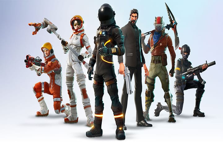 Tous les skins Fortnite