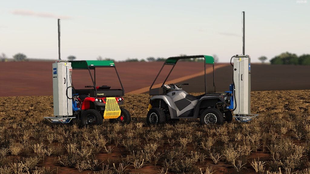 Un quad plutôt qu'un SSV sur Farming Simulator 19 - SimulAgri.fr