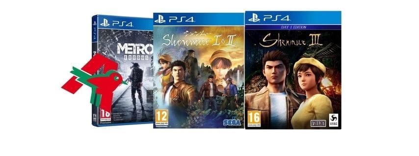 Les bons plans de la rédac' - Sélection de jeux PS4 à 10€ chez Auchan