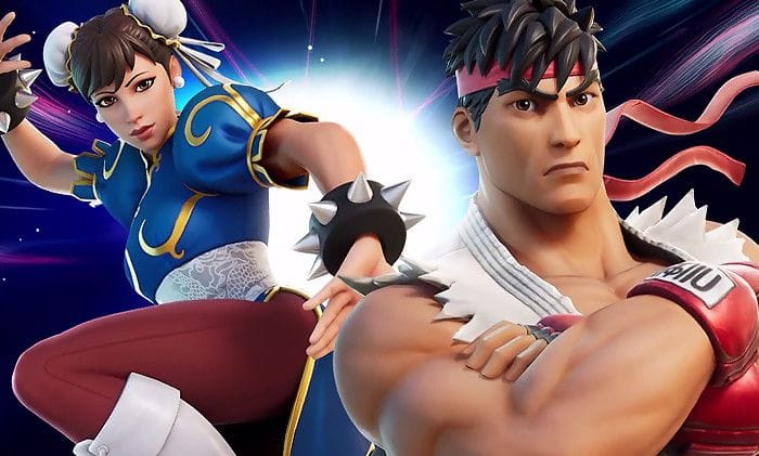 Fortnite : Ryu et Chun-Li de Street Fighter débarquent dans le jeu, voici le trailer officiel