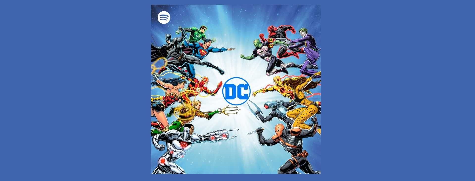 L'audio apporte une nouvelle dimension à l'univers DC Comics - Spotify