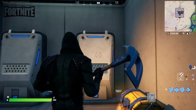 Fortnite, saison 5 : scanner un serveur dans un poste de surface