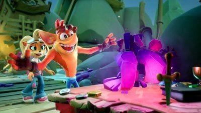 Crash Bandicoot 4: It's About Time, les nouveautés de la version PS5 vantées par une bande-annonce de gameplay