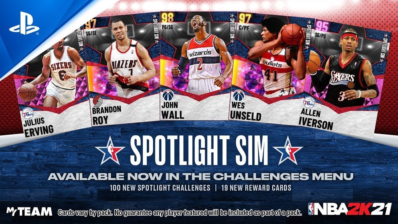 NBA 2K21 - MyTEAM: All-Star Spotlight Sim | PS5, PS4