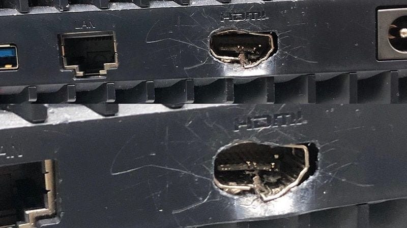 PS5 : un enfant détruit violemment le port HDMI de sa console et demande un remplacement