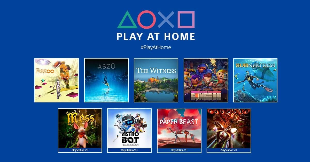 PlayStation Play at Home : 9 gros jeux indés et un incontournable de la PS4 bientôt gratuits pour tout le monde !