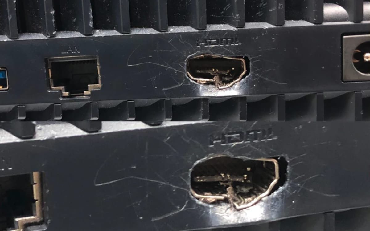 PS5 : "ivre" leur enfant défonce le port HDMI de la console