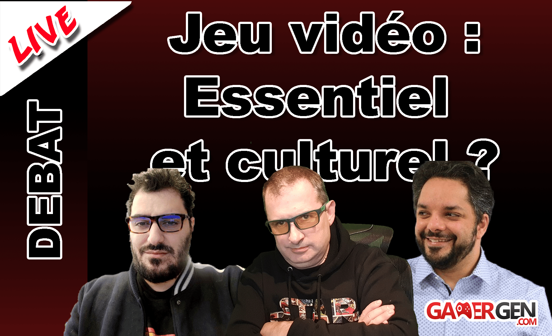 DEBAT LIVE : « Le jeu vidéo est-il essentiel et culturel ? », « les rayons JV devaient-ils rouvrir ? », ce soir à 21 heures sur notre chaîne YouTube !