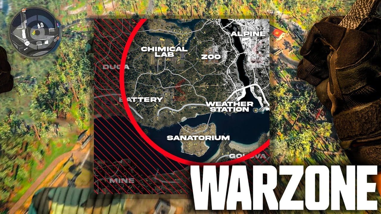 TOUT SUR LA NOUVELLE MAP DE WARZONE !