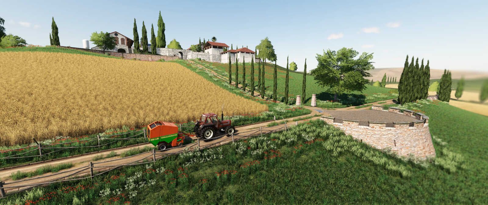 Italia : Edomod signe la plus belle map Farming Simulator 19 - SimulAgri.fr