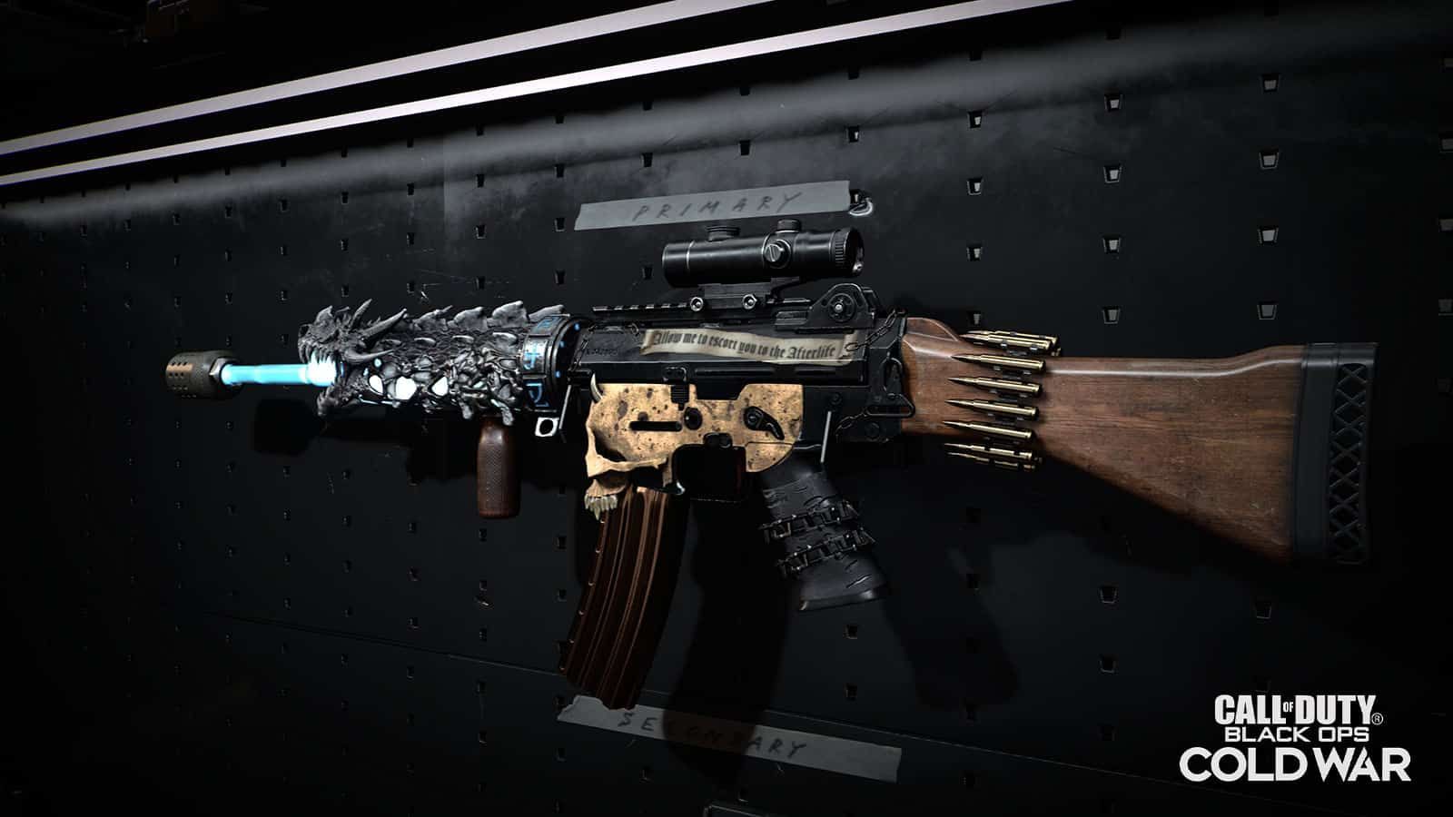 MAJ Black Ops Cold War du 9 avril : Rivas, Plans d'arme customisés - Dexerto.fr