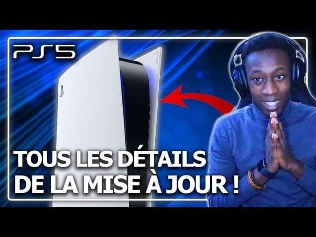 PS5 : Je vous montre les DÉTAILS de la grosse MISE À JOUR PlayStation 5 💥 + TUTO Stockage PS5