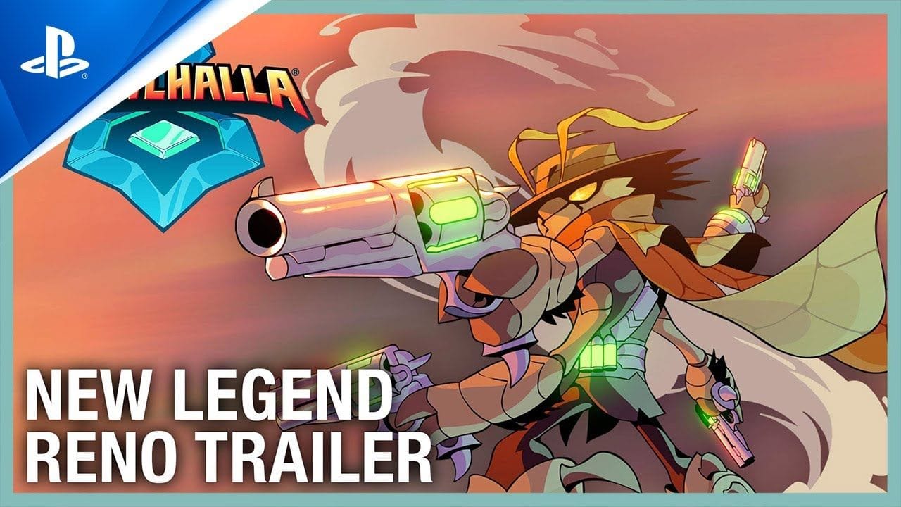 Brawlhalla: New Legend – Reno The Bounty Hunter Trailer | PS4