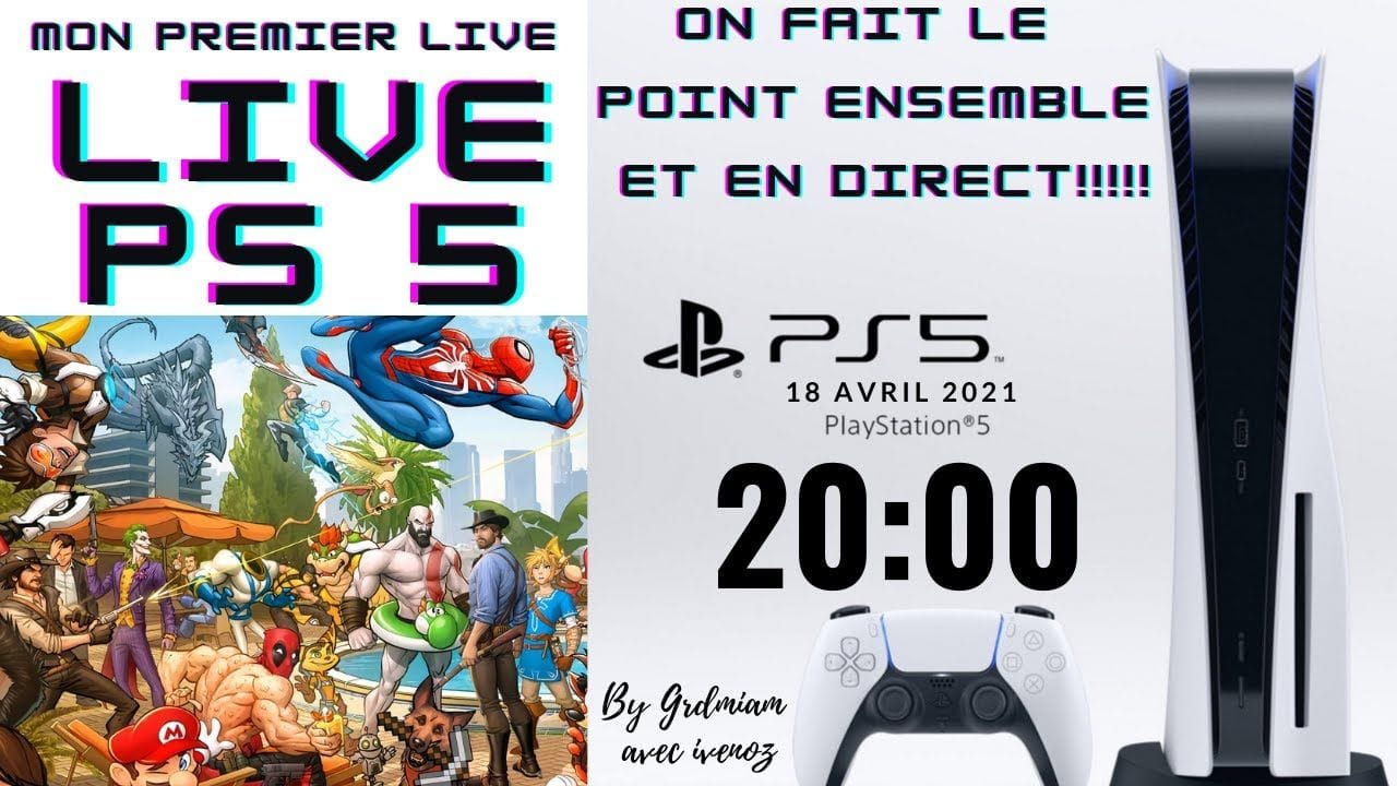 Live PS5, on fait le point ensemble!