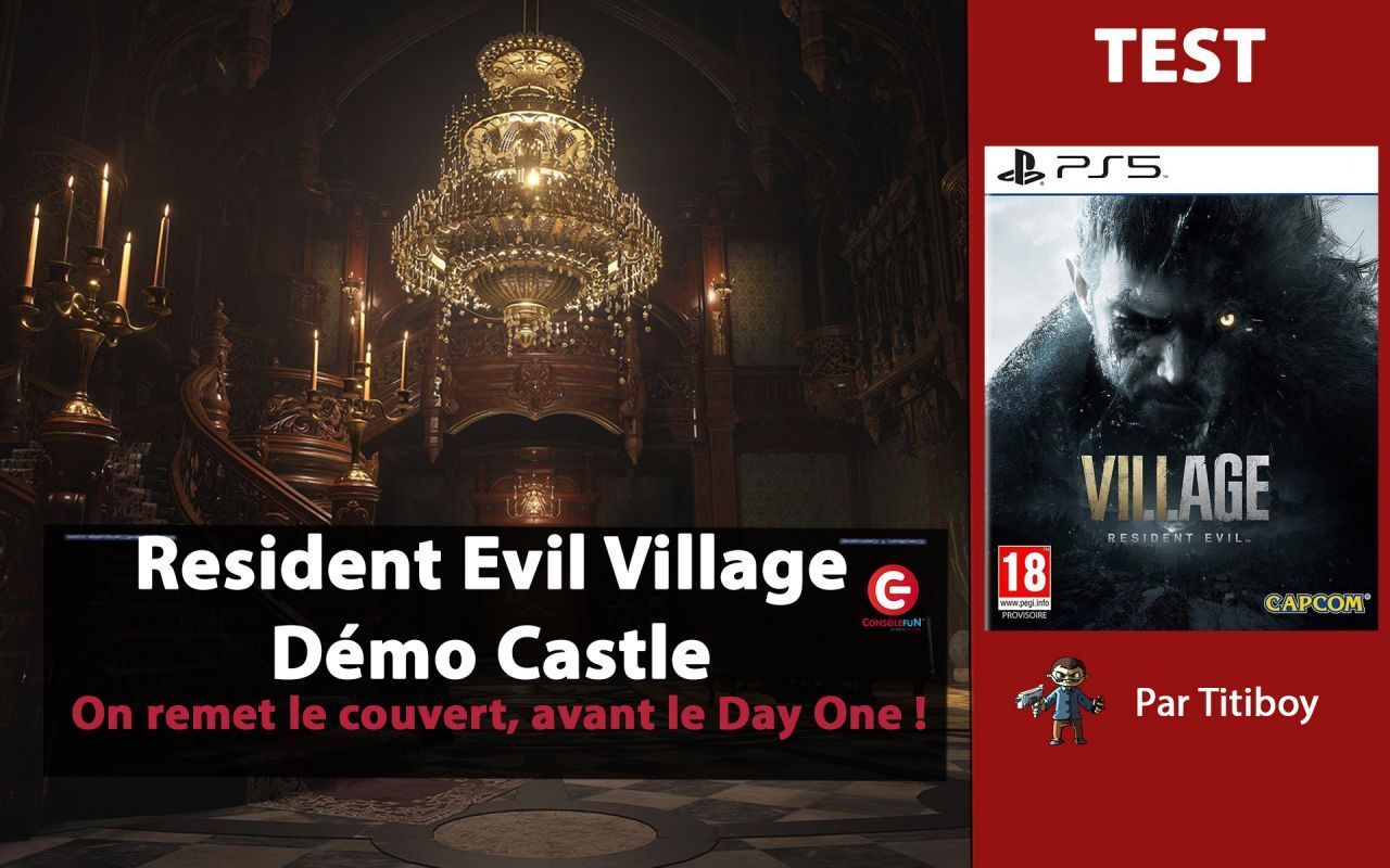 [DECOUVERTE / TEST] Resident Evil Village sur PS5 - La démo GAMEPLAY du CHATEAU !