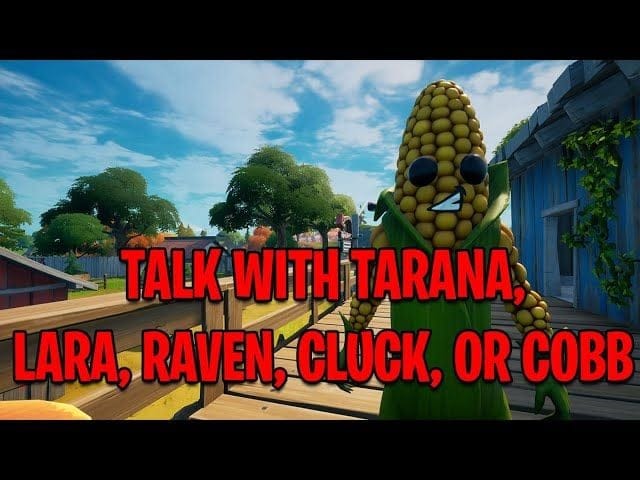 Parlez Avec Tarana, Lara Croft, Raven, Cluck Ou Cobb Dans Fortnite - Tech Tribune France