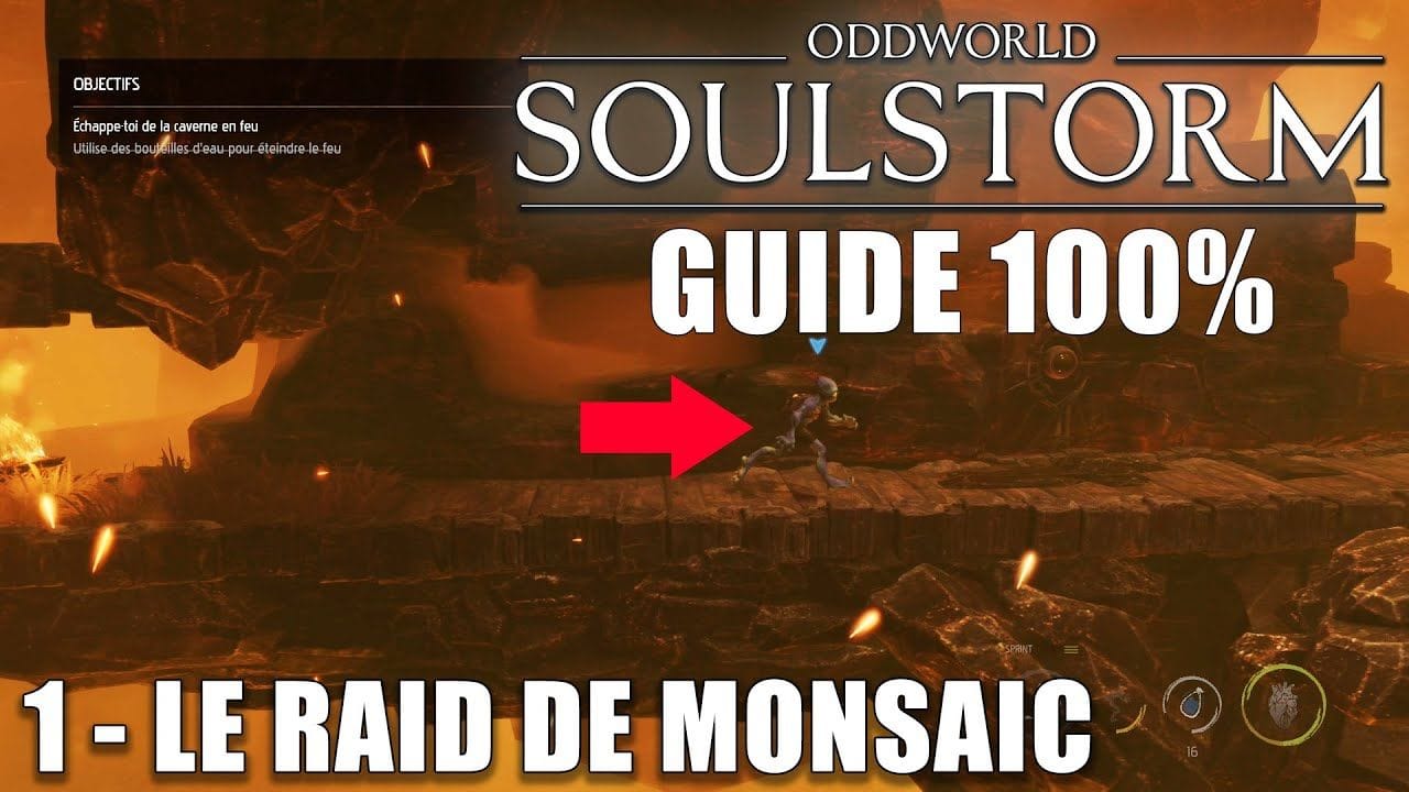 ODDWORLD SOULSTORM : 100% GUIDE - Le raid de monsaic (Badges, Gelée, Zone Secrète, Positif) SOLUCE