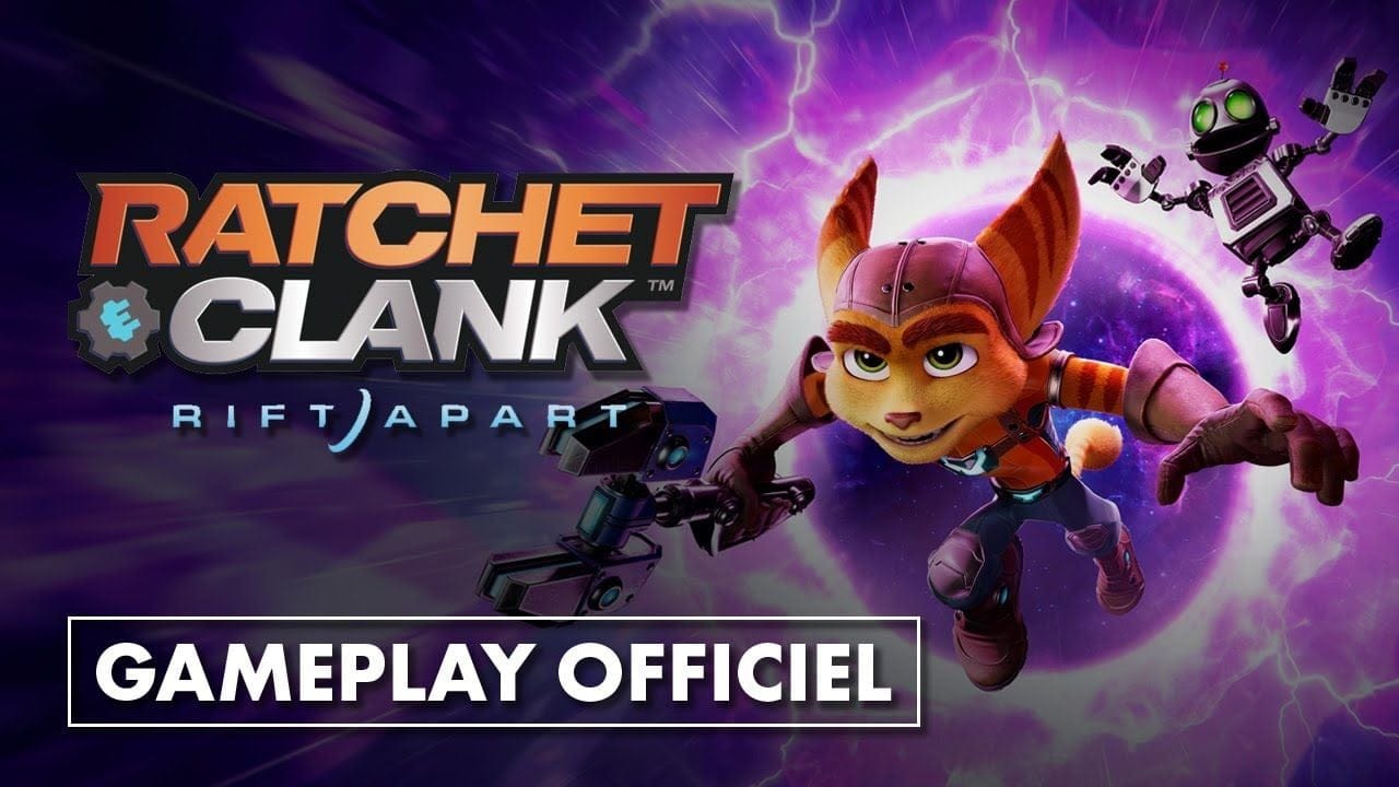 PS5 | RATCHET & CLANK: RIFT APART dévoile une nouvelle séquence de GAMEPLAY en 4K ! 🔥