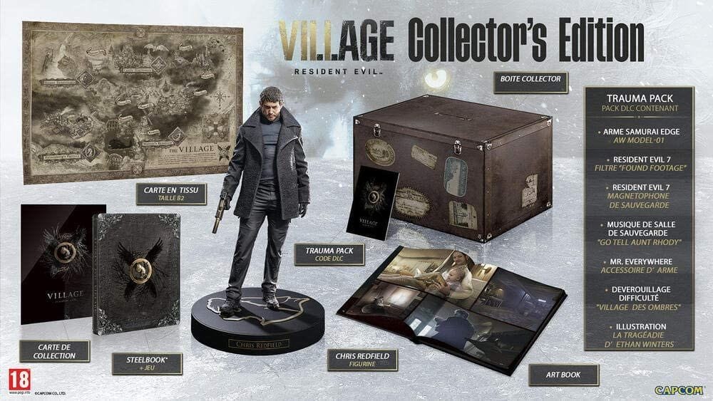 [FLASH DISPO] Resident Evil Village Collector Edition sur PS4 et Xbox Series !!!!