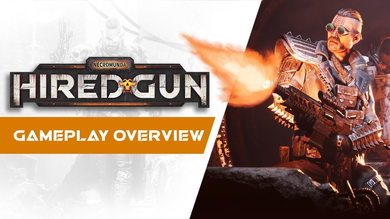 Necromunda: Hired Gun : Un nouveau trailer de gameplay survolté