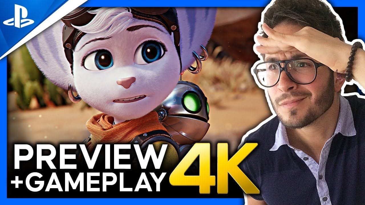 PREVIEW Ratchet and Clank Rift Apart PS5 : gameplay 4K inédit + infos⚡️ (Rivet, SSD, DualSense & co)