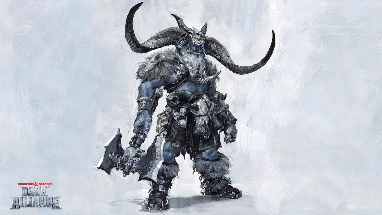 Dark Alliance présente l'un de ses Boss
