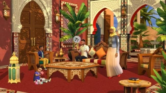 Les Sims 4 dévoile le kit Riad de rêve, qui nous emmène au Maroc - Les Sims 4 - GAMEWAVE