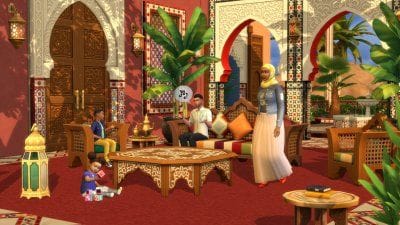 Les Sims 4 : un Kit Riad de rêve à l'ambiance marocaine dévoilé en images