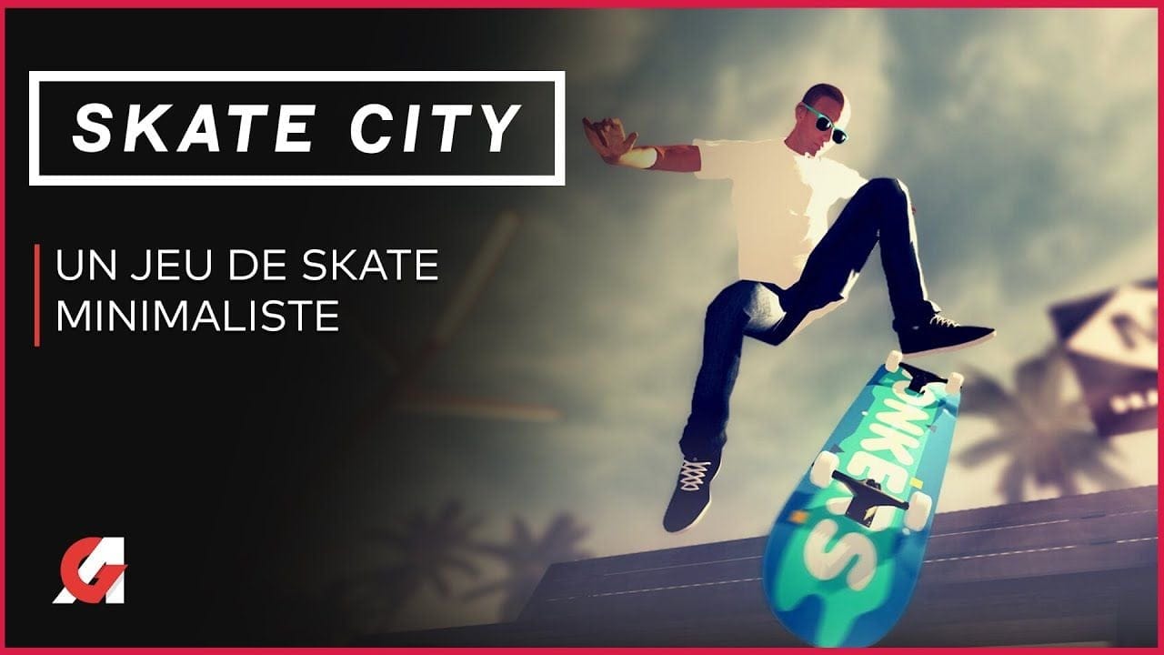 Skate City : Un jeu de skate qui fait dans la simplicité, test en vidéo