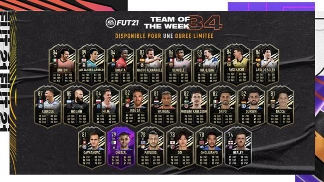 FIFA 21 : TOTW 34 : Alexander-Arnold, Milik et Dembélé étincelants - FIFA 21 - GAMEWAVE