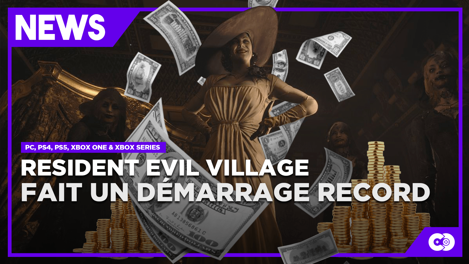 NEWS : Resident Evil Village fait un démarrage record !