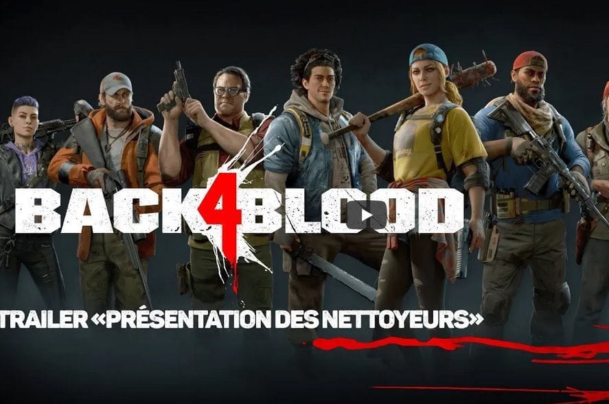 Back 4 Blood : Les Nettoyeurs se présentent en image !
