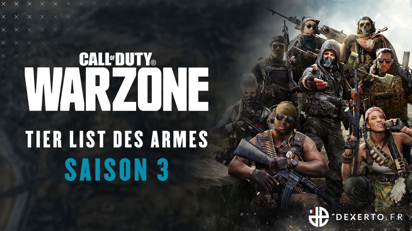 Les meilleures armes sur Warzone | Tier list Warzone Saison 3 - Dexerto.fr