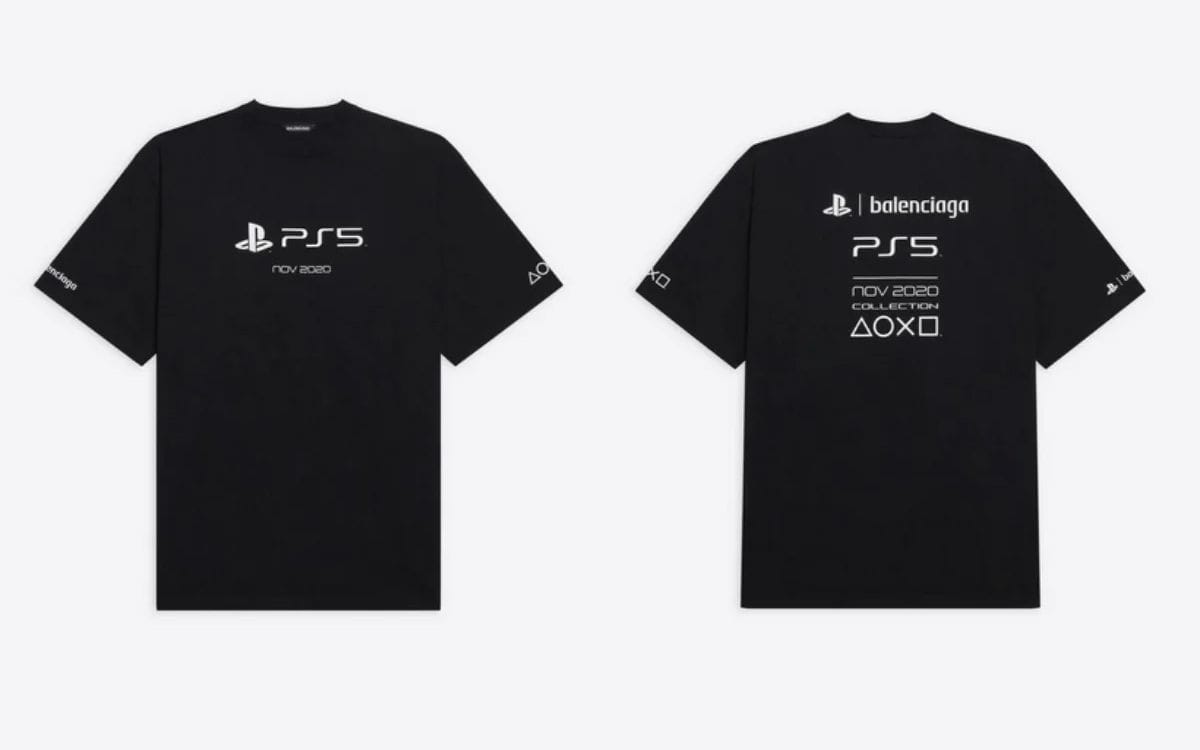 PS5 : Sony vend un t-shirt 550 €, plus cher que la console !