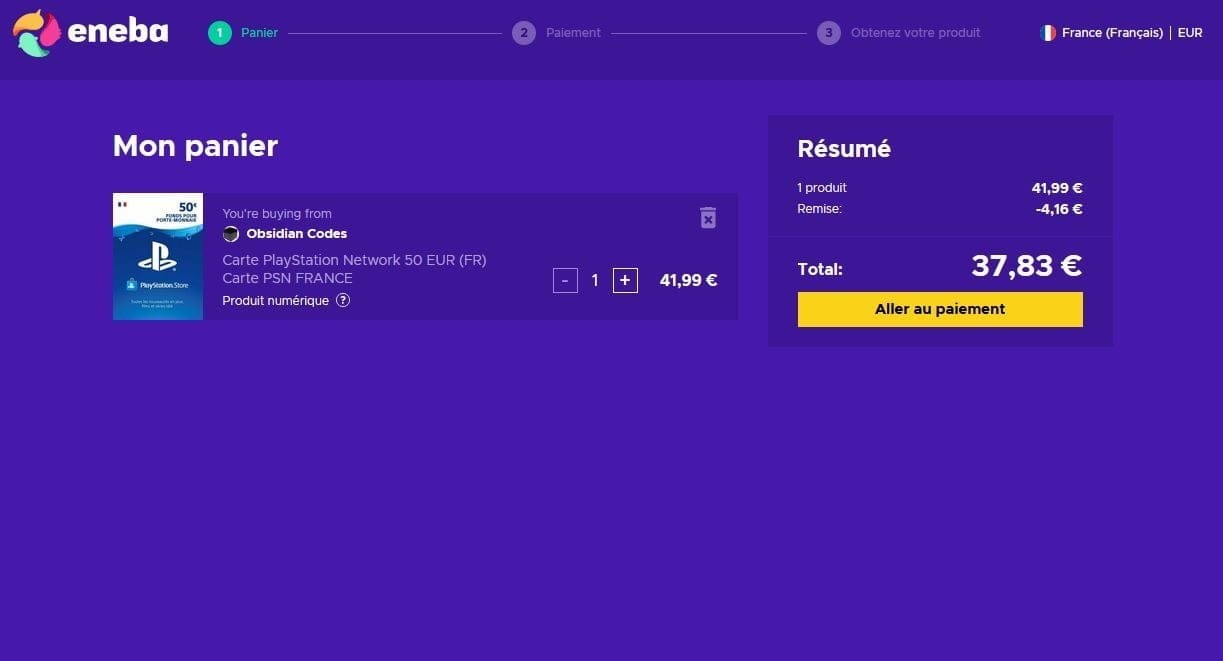 [BURN] Bon Plan : Carte PSN de 50 euros pour..... 37,83 grâce à un code promo !