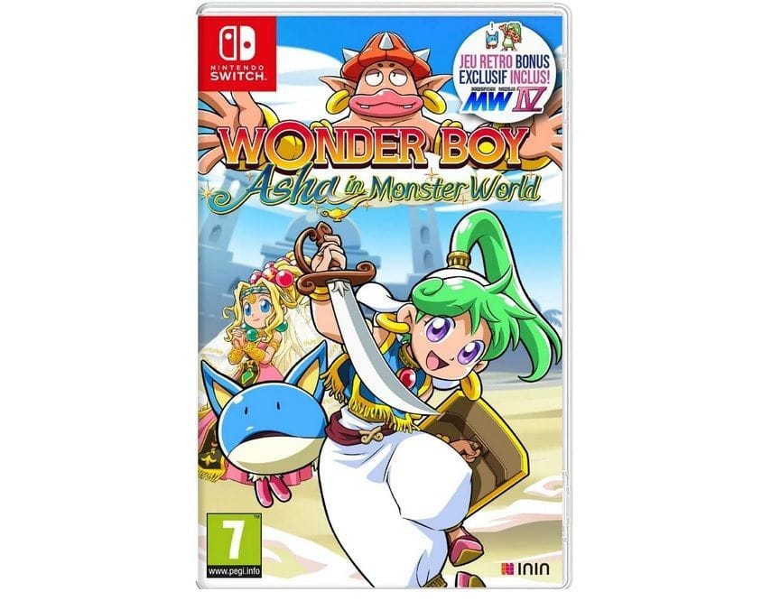 Bon Plan : Wonder Boy Asha In Monster World sur Switch et PS4 à 27,90 euros (au lieu de 39,99...)
