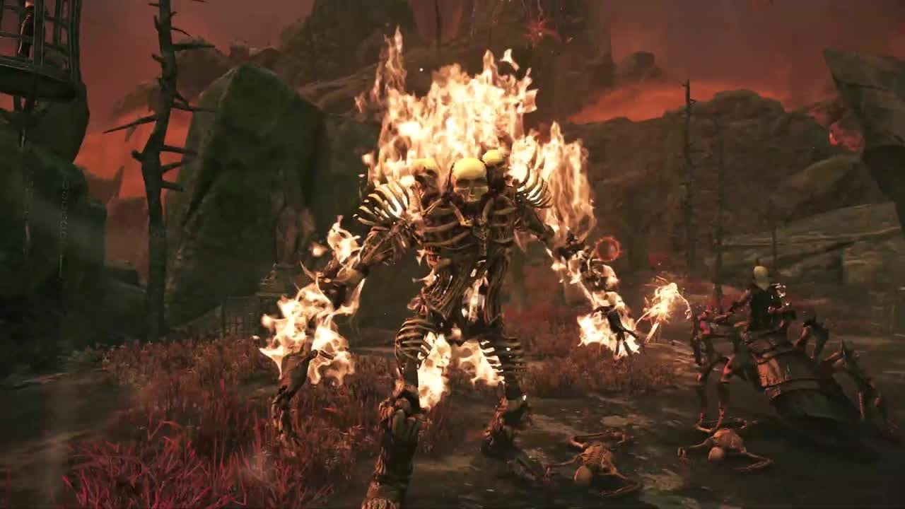 Bande-annonce The Elder Scrolls Online Blackwood : L'heure est venue d'explorer les Terres Mortes - jeuxvideo.com