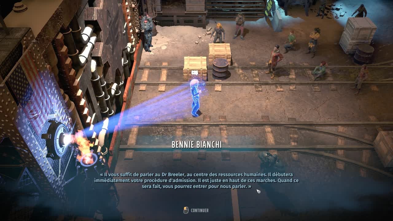 Gameplay Wasteland 3 The Battle of Steeltown : les 10 premières minutes - jeuxvideo.com