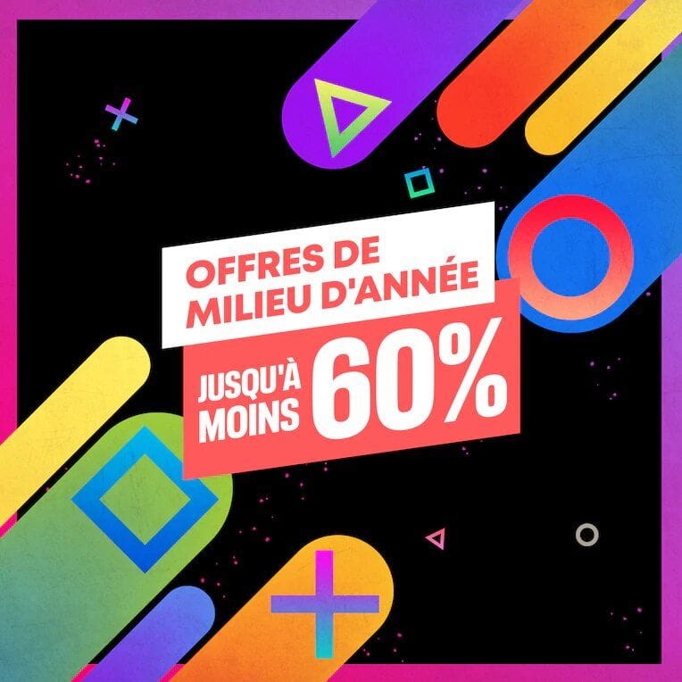 -60% sur des jeux avec la promo «Offres de milieu d'année» du PS Store