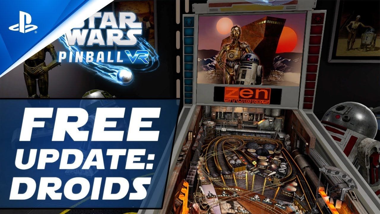 Star Wars Pinball VR - Free Update: Droids Out Now | PS VR